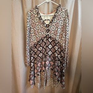 Anthropologie Women’s long sleeve dress. Size small.